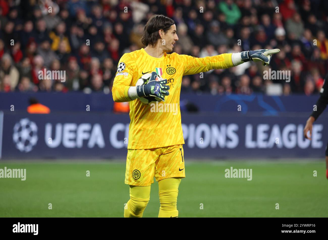 Goalkeeper Yann Sommer (Inter), Champions League, Matchday 6, Bayer 04 Leverkusen vs Inter Milan Leverkusen, Germany. 11th Dec, 2024. Credit: Juergen Schwarz/Alamy Live News Stock Photo