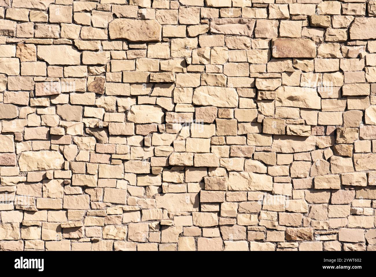 Stone masonry wall Stock Photo