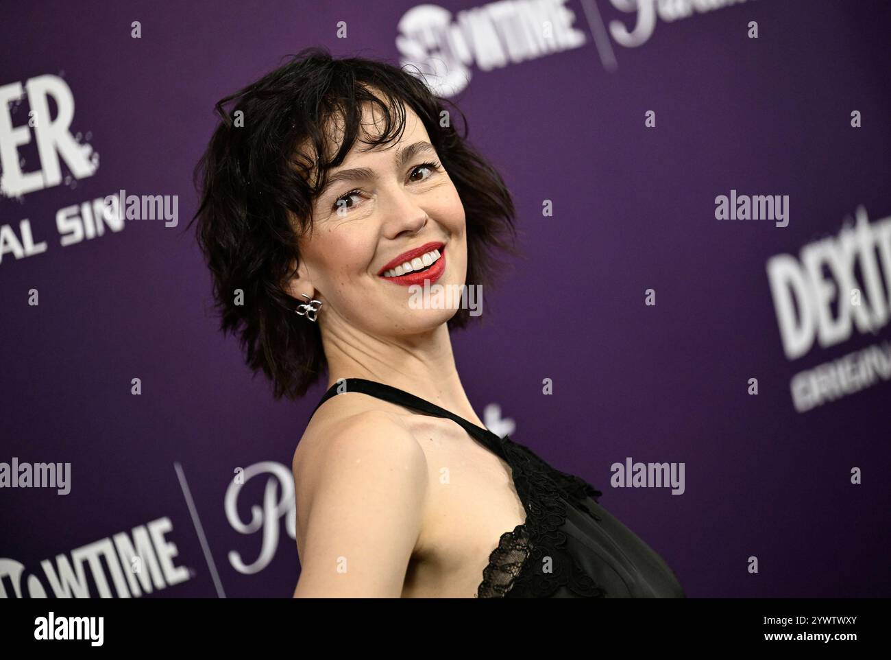 Brittany Allen attends the premiere of the Showtime drama series