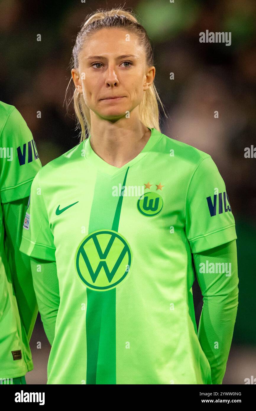 Wolfsburg, Germany. 11th, December 2024. Rebecka Blomqvist of Wolfsburg ...