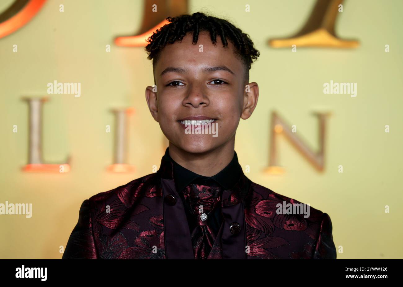 Theo Somolu attends the &ldquo;Mufasa: The Lion King&rdquo; UK Premiere at