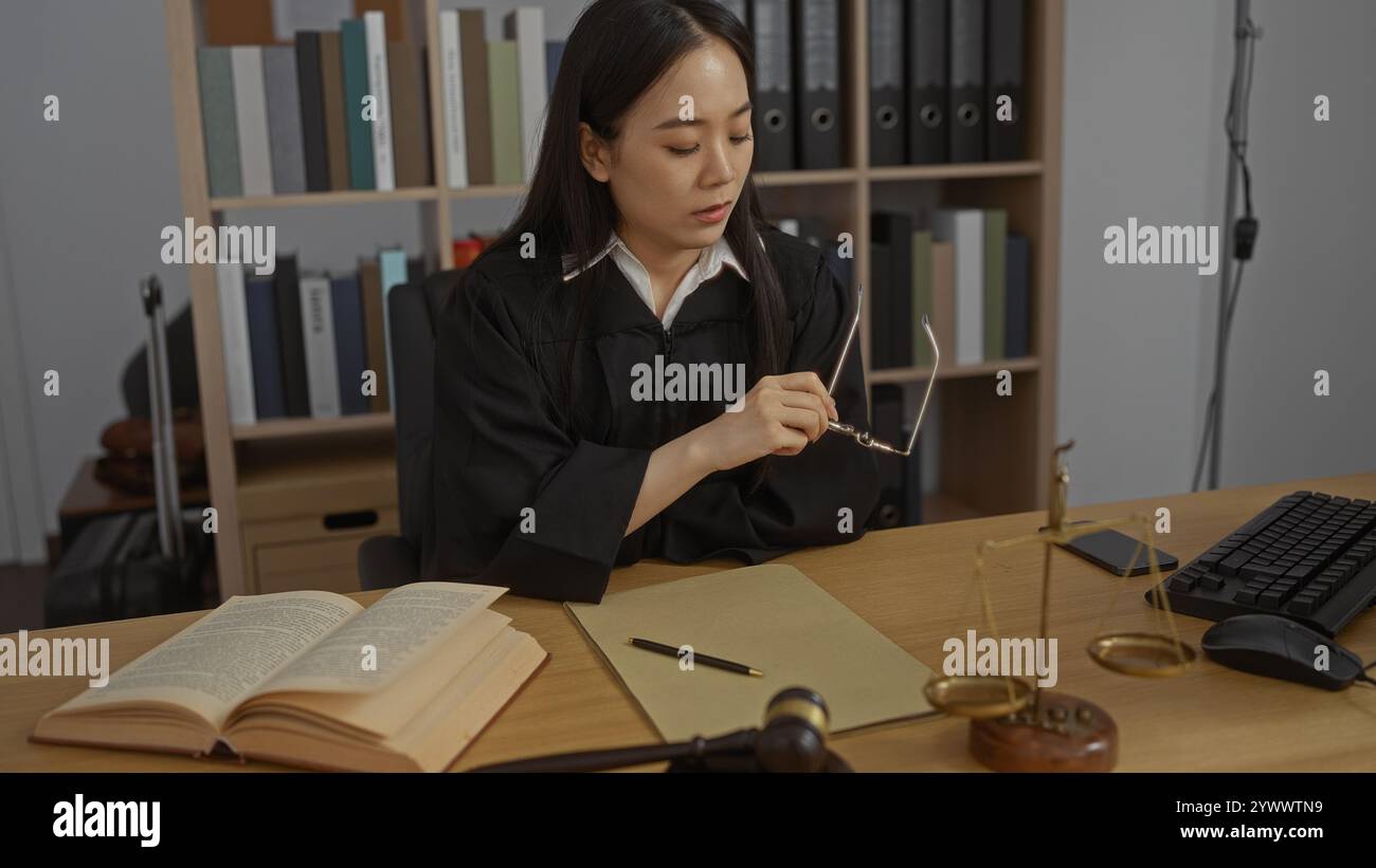 Gavel sits on desk hi-res stock photography and images - Alamy