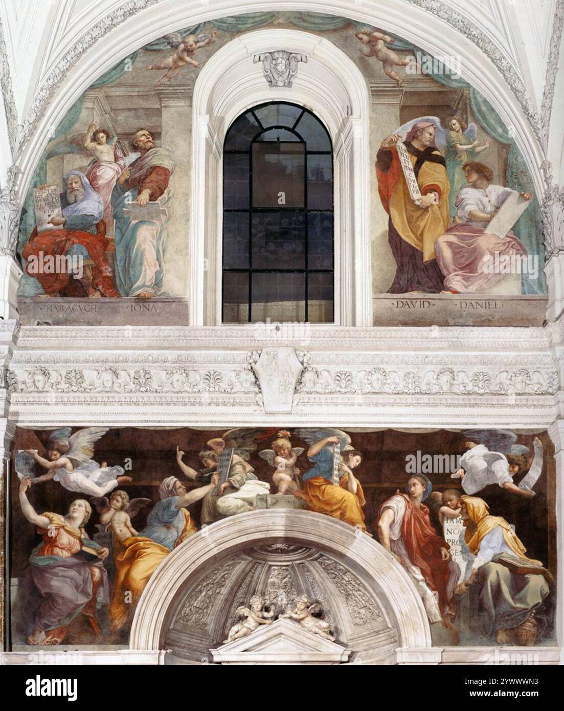 Maria Raphael Raphael, Santa Maria della Pace Stock Photo - Alamy