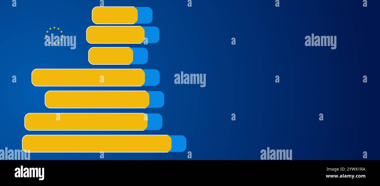 creative shape of the map of the European Union EU Europe background ...