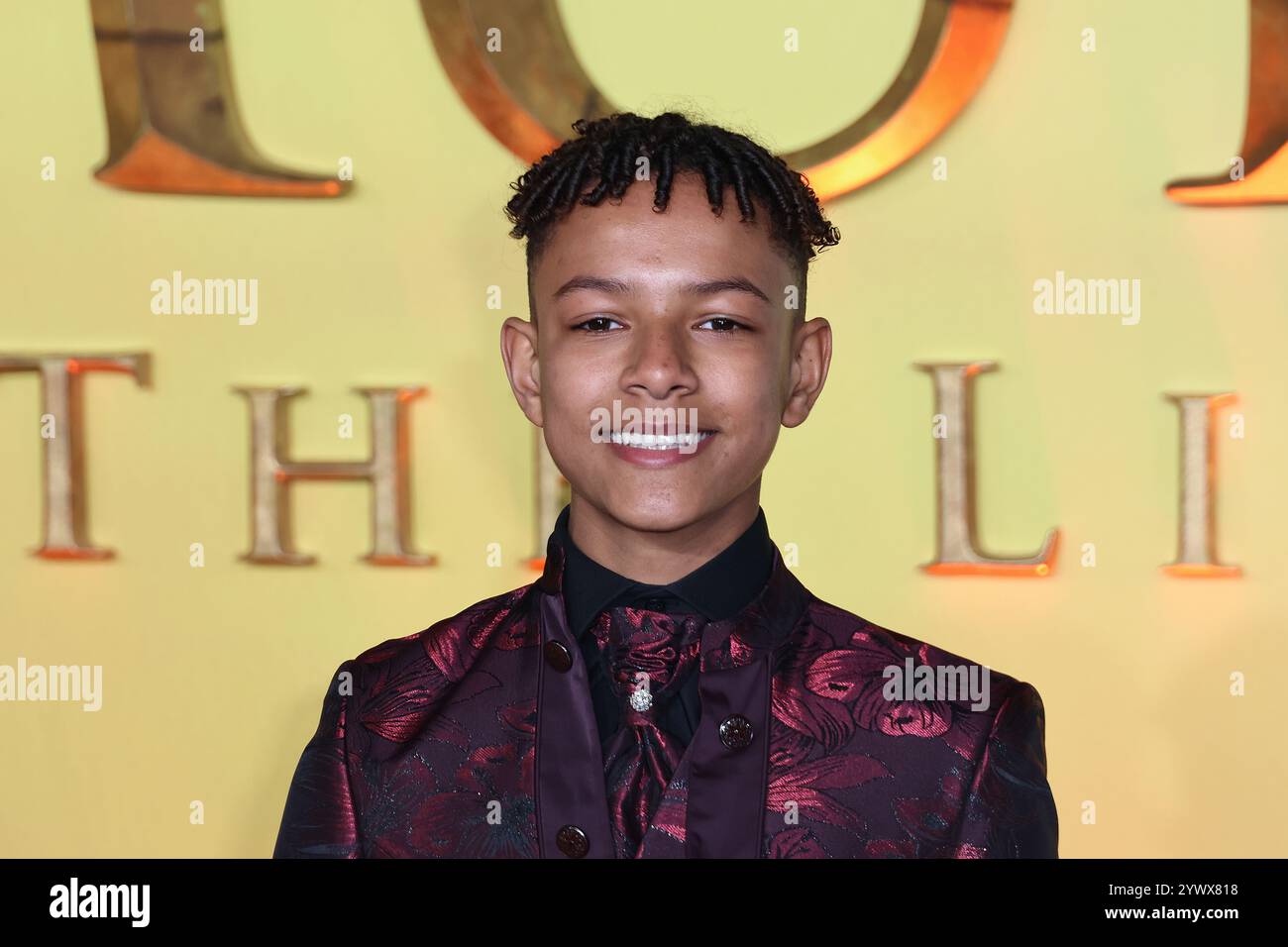 Theo Somolu, Mufasa: The Lion King - UK Premiere, Leicester Square