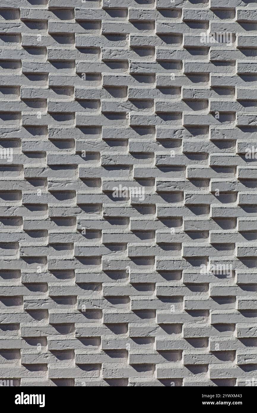 Closeup of white brick wall background texture Stock Photo - Alamy