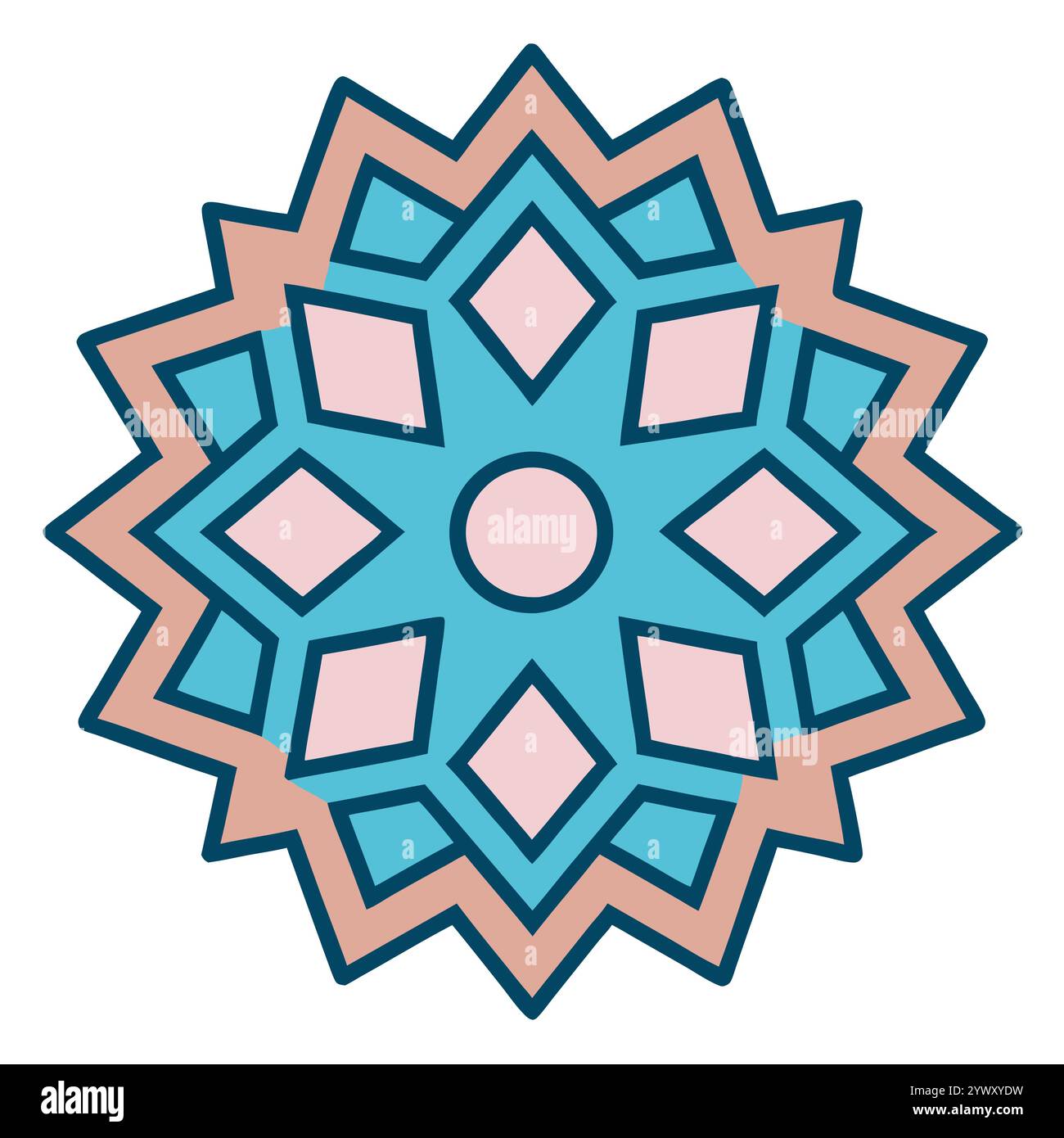 Beautiful seamless Islamic pattern with geometric shapes and arabesque ...