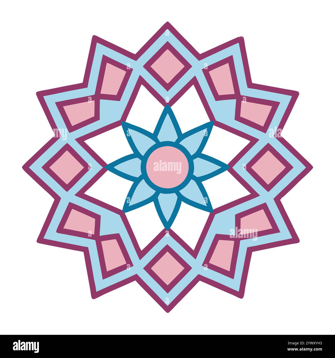 Beautiful seamless Islamic pattern with geometric shapes and arabesque ...