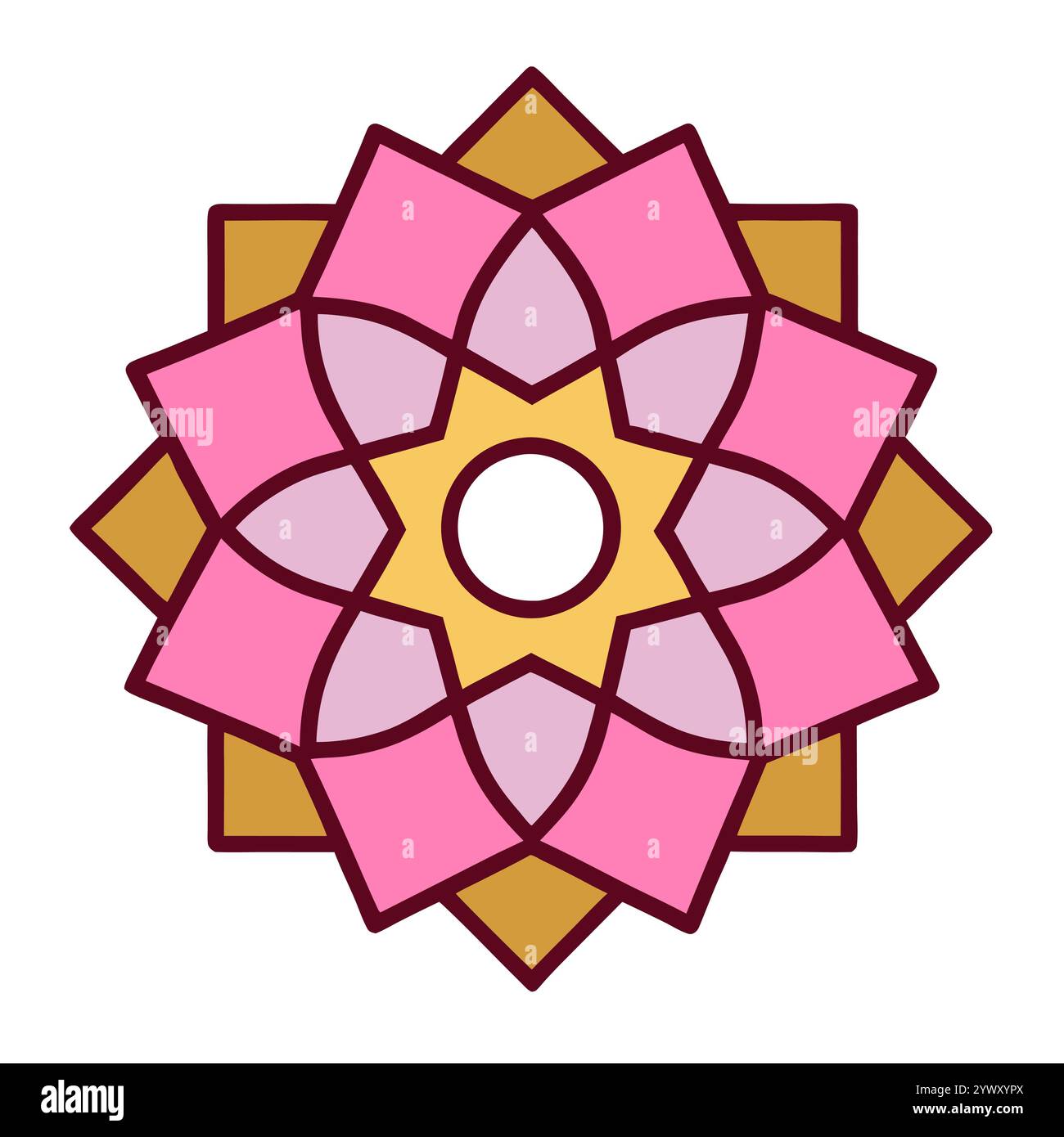 Beautiful seamless Islamic pattern with geometric shapes and arabesque design, perfect for Ramadan and Eid decorations. Stock Vector