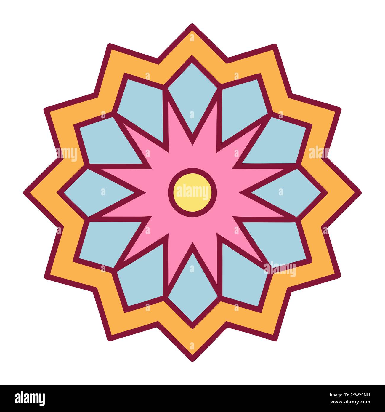 Beautiful seamless Islamic pattern with geometric shapes and arabesque ...