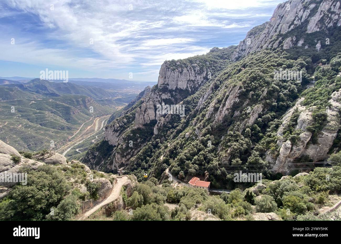 Fantastic panorama - Smartphone Captured Stock Image