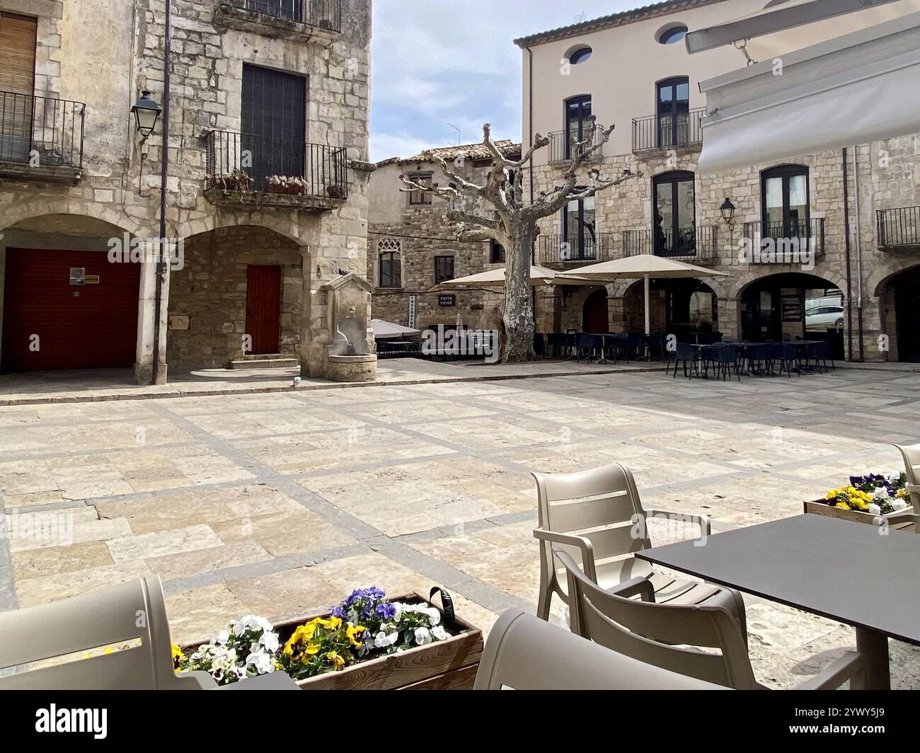 Nice place to relax and enjoy the view - Smartphone Captured Stock Image