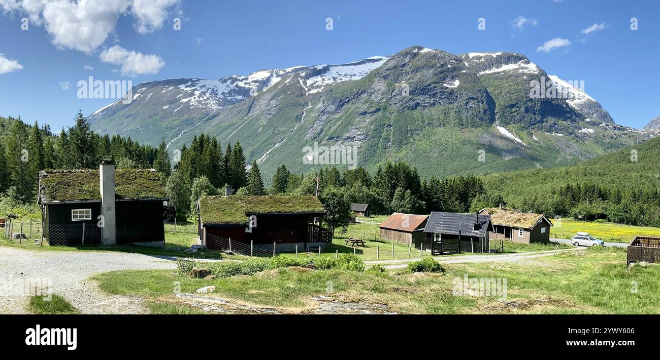 Fantastic panorama - Smartphone Captured Stock Image