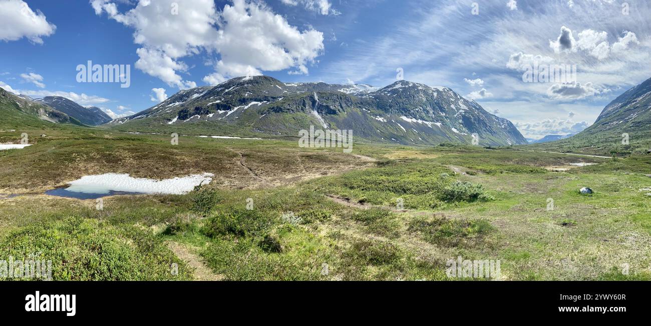 Fantastic panorama - Smartphone Captured Stock Image