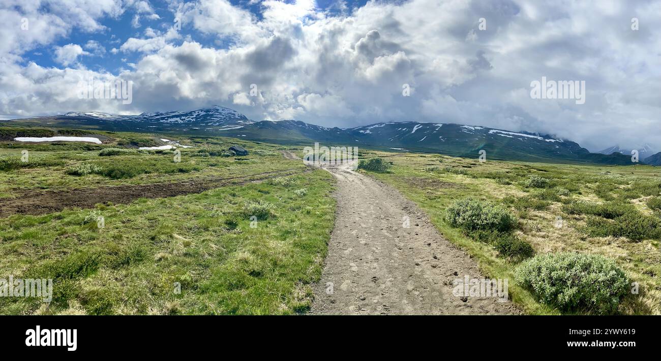 Fantastic panorama - Smartphone Captured Stock Image