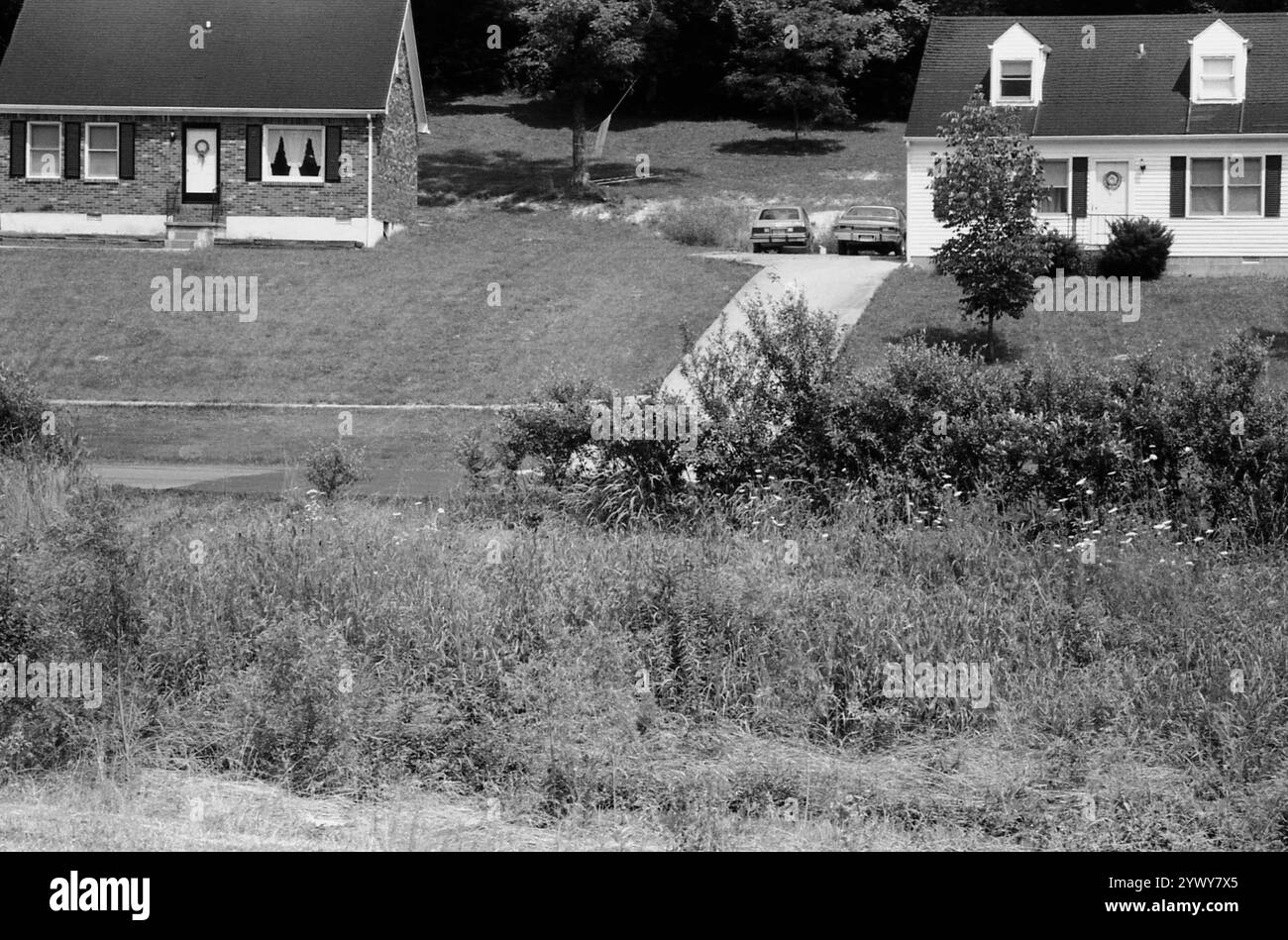 Houses in Pennsylvania, USA, approx. 1985 Stock Photo Alamy