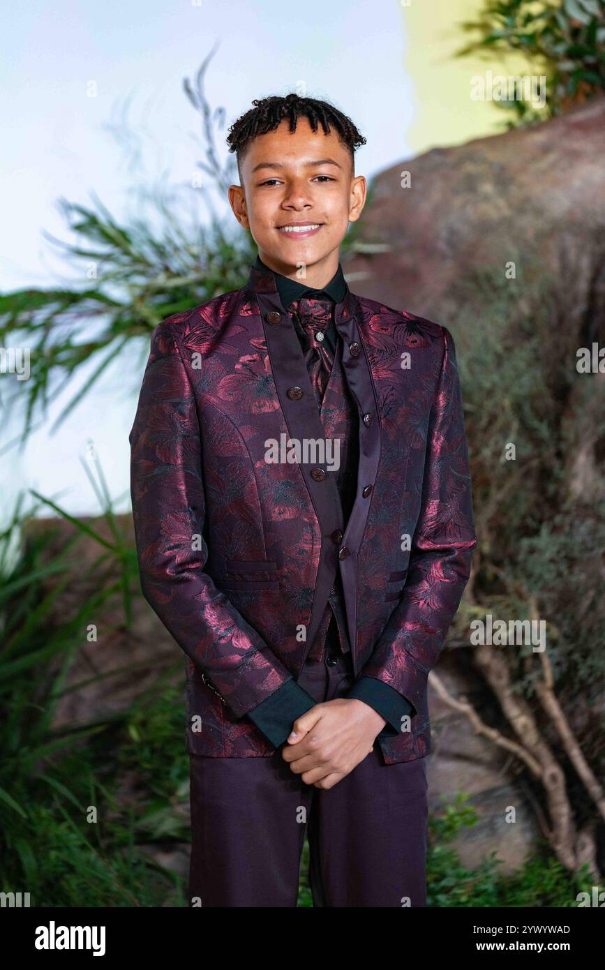 London, UK. Theo Somolu at Mufasa: The Lion King UK premiere. Cineworld