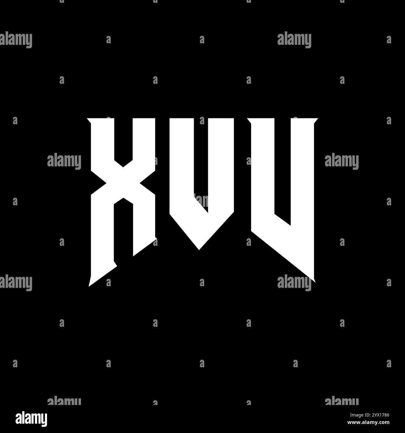 Xvv font hi-res stock photography and images - Alamy