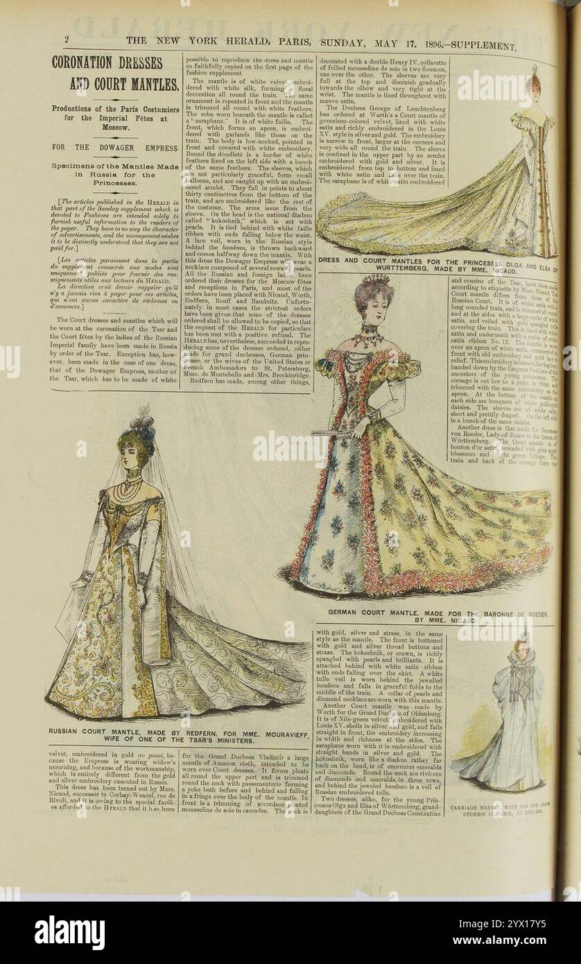 Coronation mantles hi-res stock photography and images - Alamy