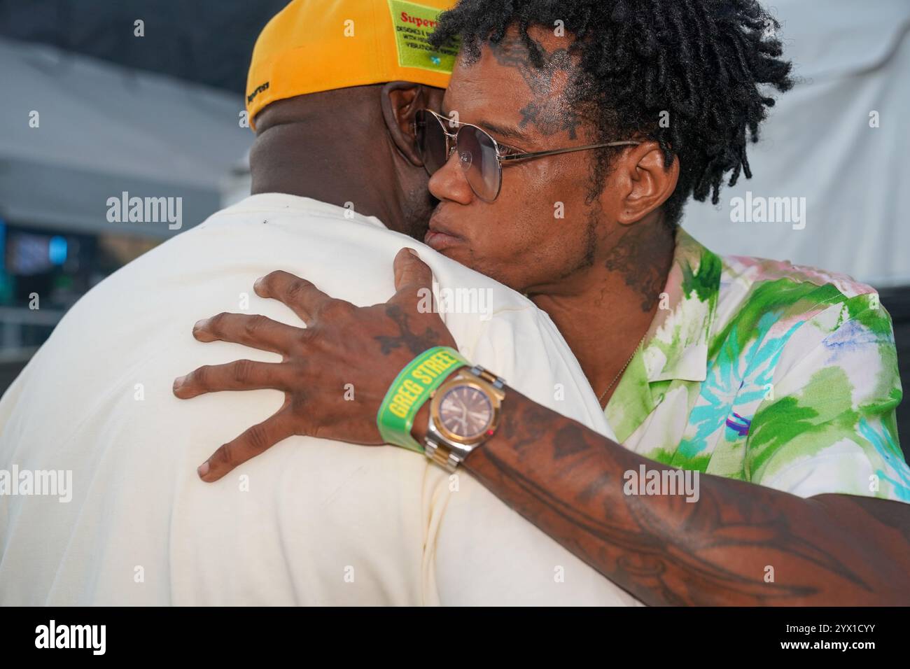 DJ Greg Street (Gregory Polk) and Rich Boy (Marece Richards