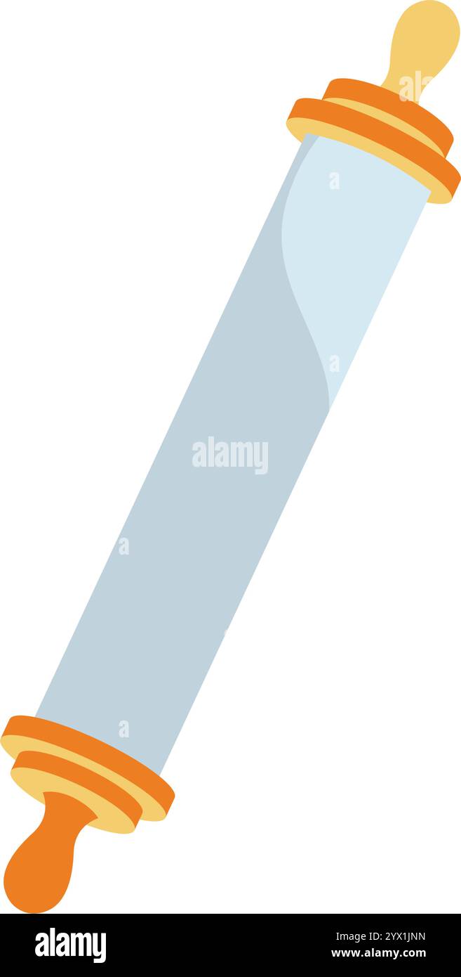 Scroll Yx Traditional Jewish scroll with wooden handles Vector Stock Vector Image ...