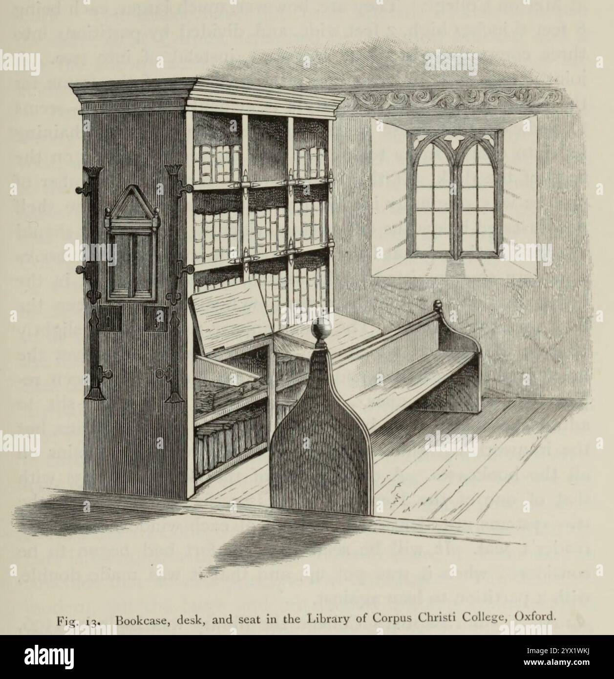 Corpus christi college library hires stock photography and images Alamy