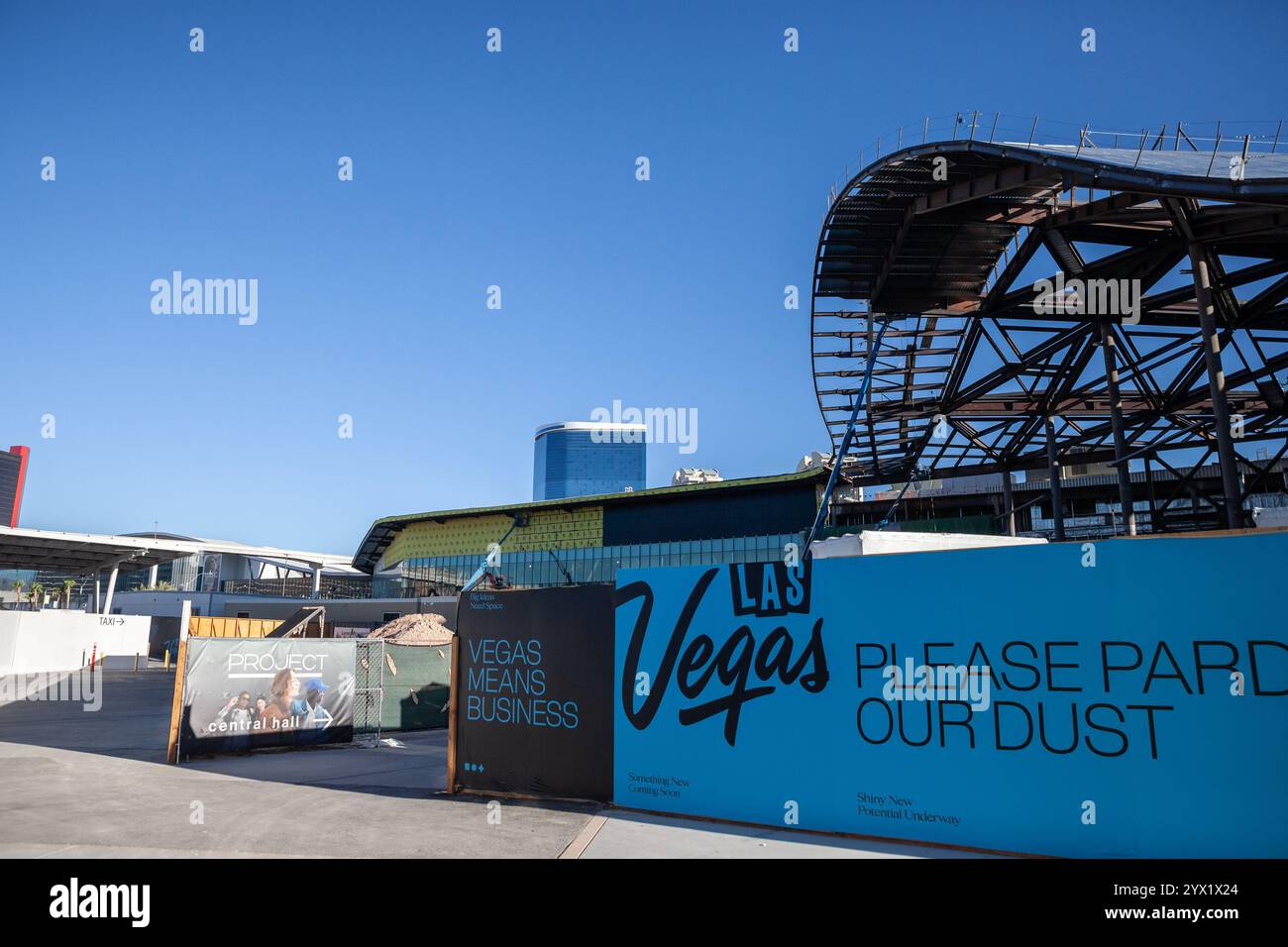 LAS VEGAS, NEVADA 12 JULY 2024 Ongoing construction at the Las Vegas