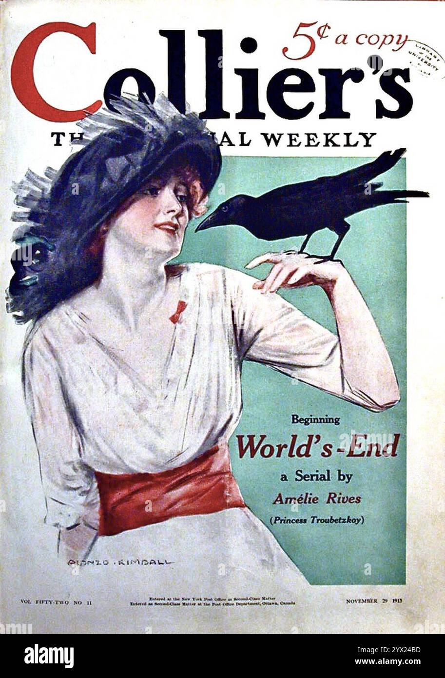 Collier's magazine hi-res stock photography and images - Alamy