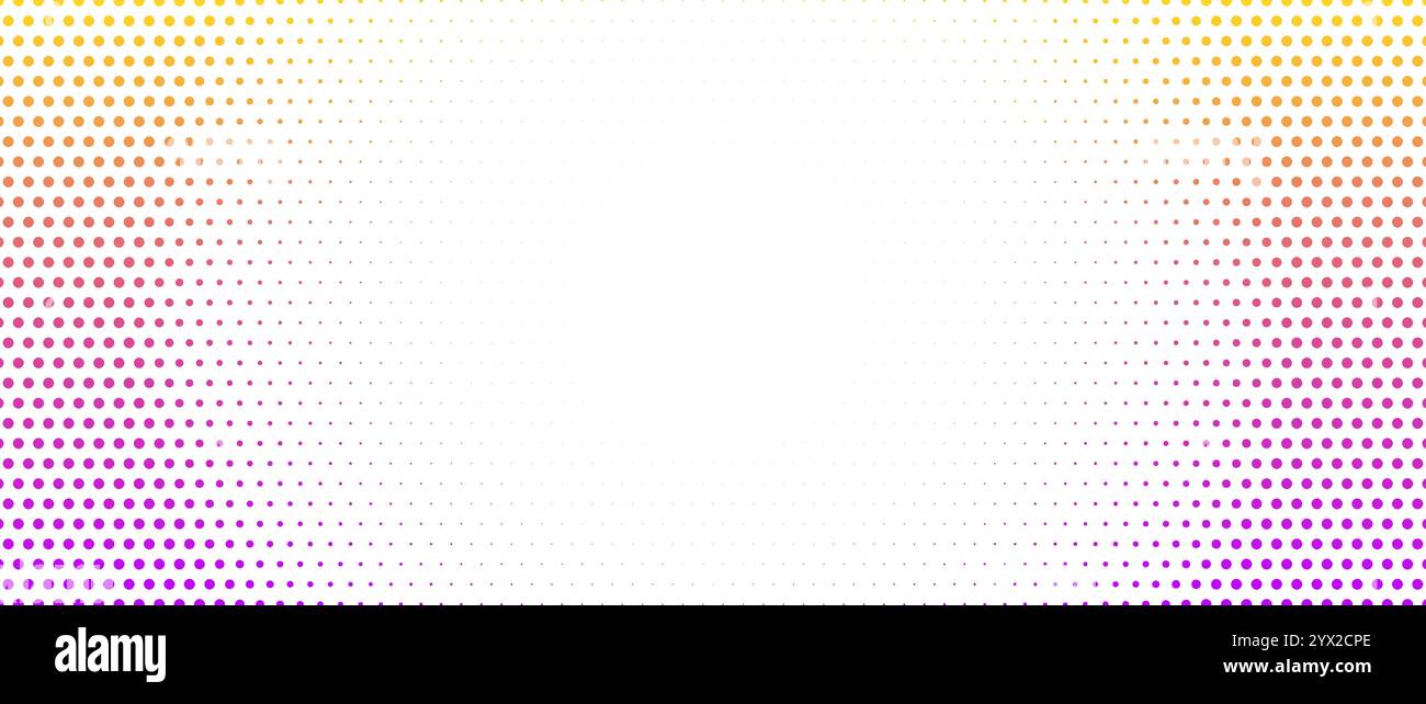 Abstract halftone background, dotted pattern backdrop, comic noise texture Stock Vector