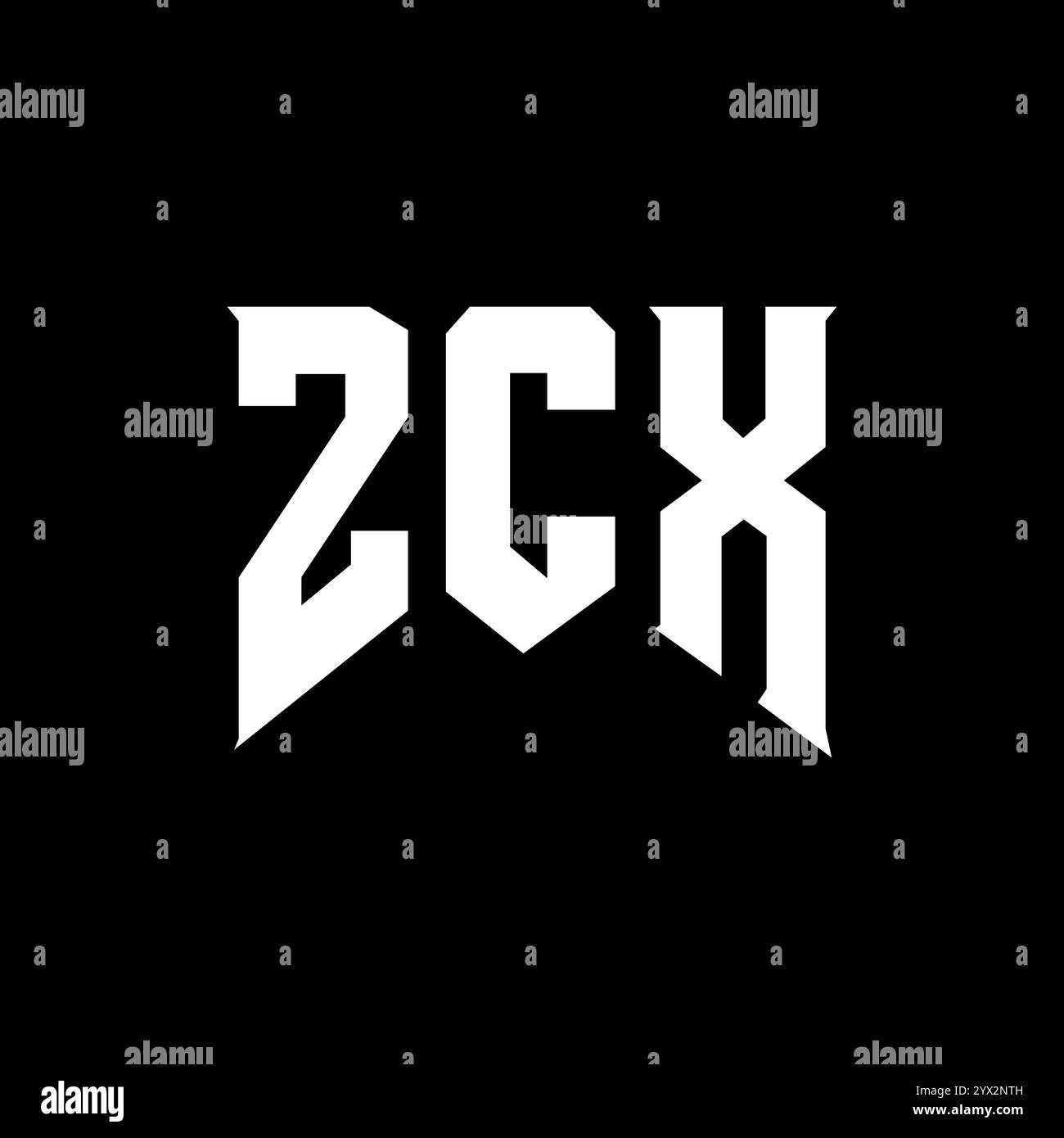 Zcx letter hi-res stock photography and images - Alamy