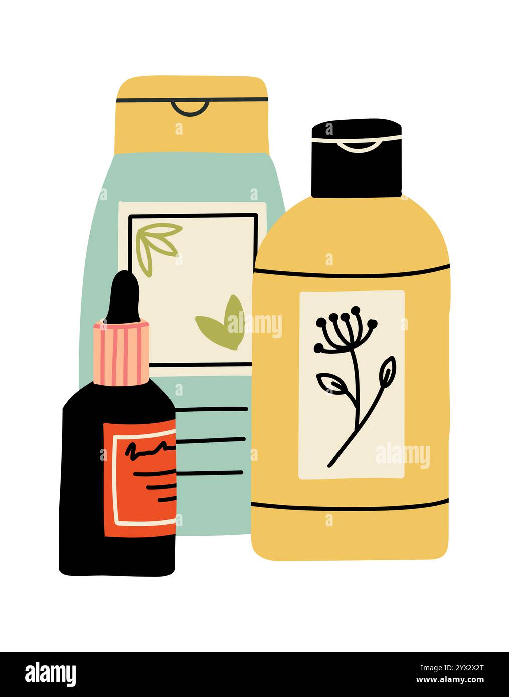 Hair powder bottle Stock Vector Images - Alamy