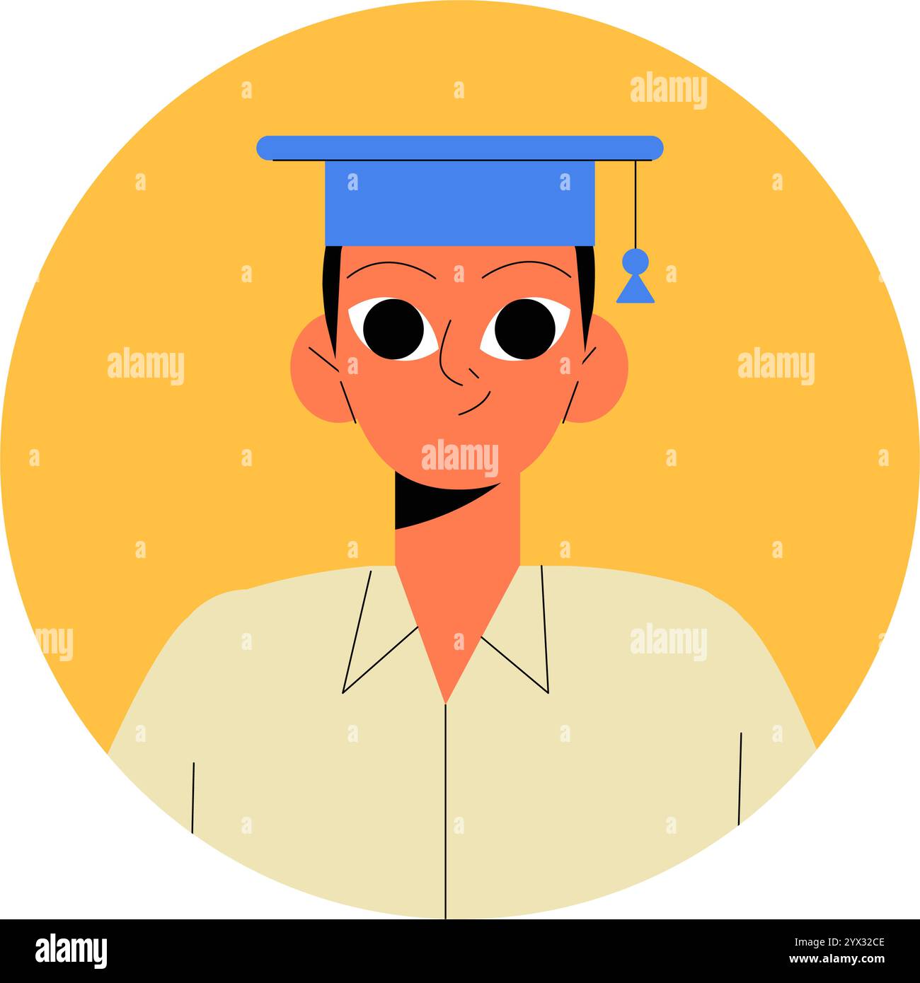 Graduate avatar hi-res stock photography and images - Alamy