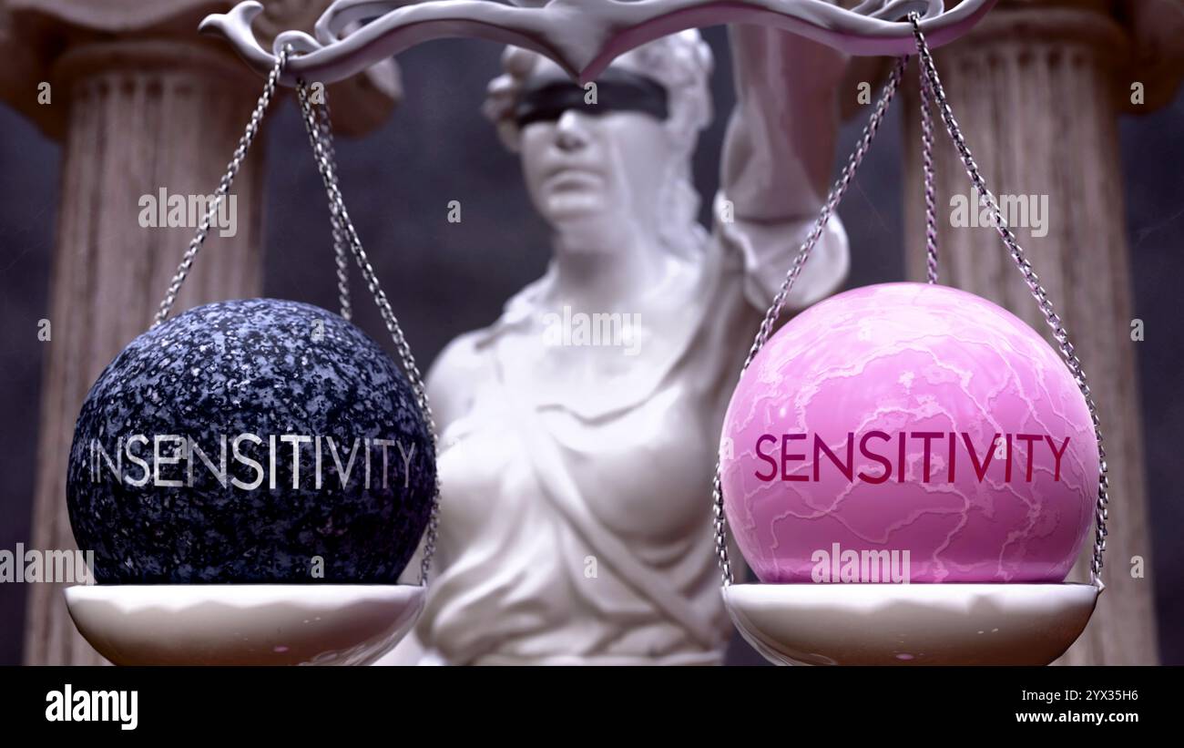 Insensitivity or Sensitivity as a choice, two options to choose from ...