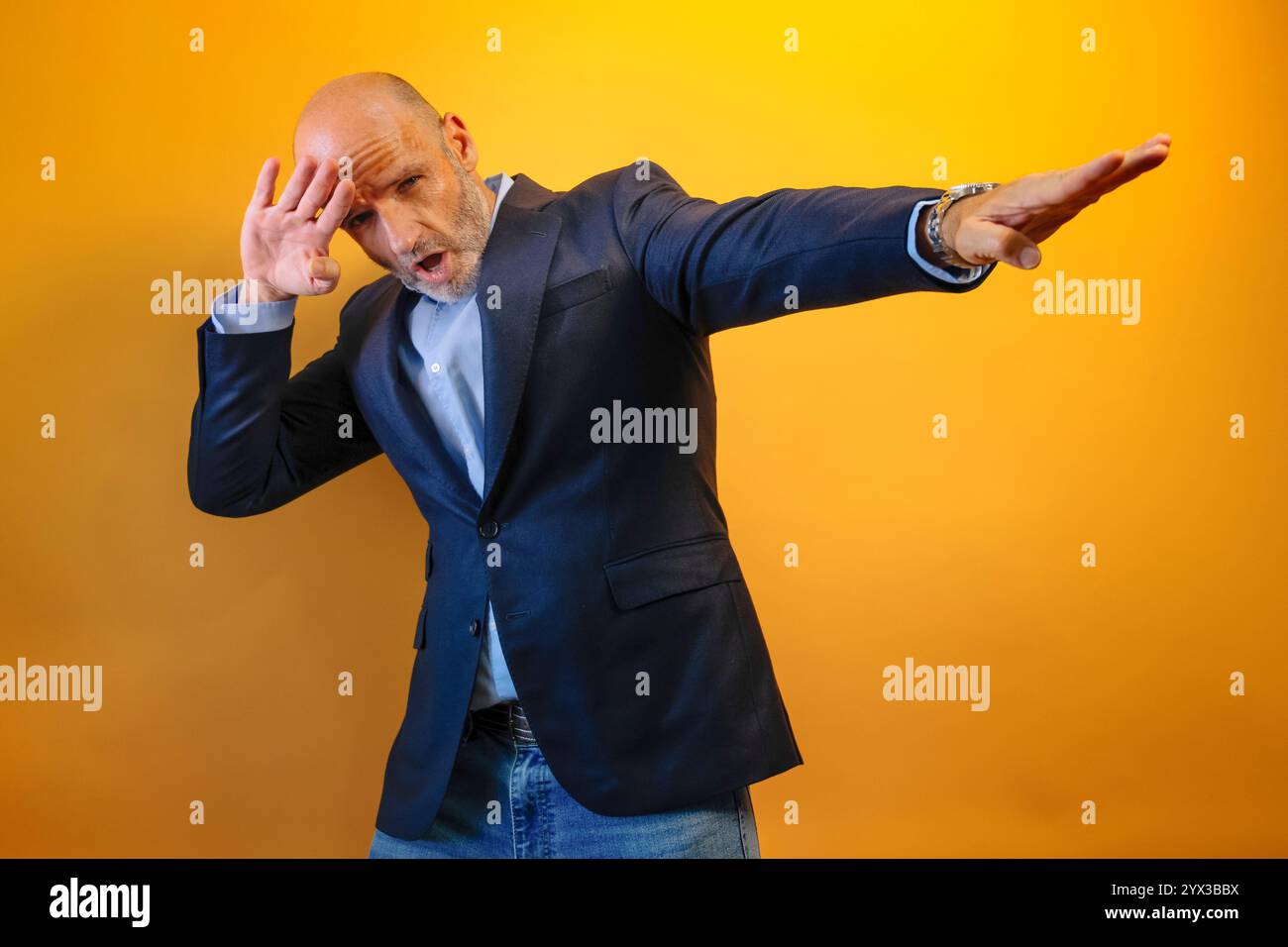 Celebrating man fashion hi-res stock photography and images - Alamy