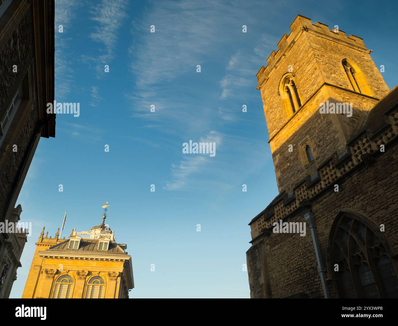 St Nicholas Church and Abingdon Museum at sunrise .My home town of ...