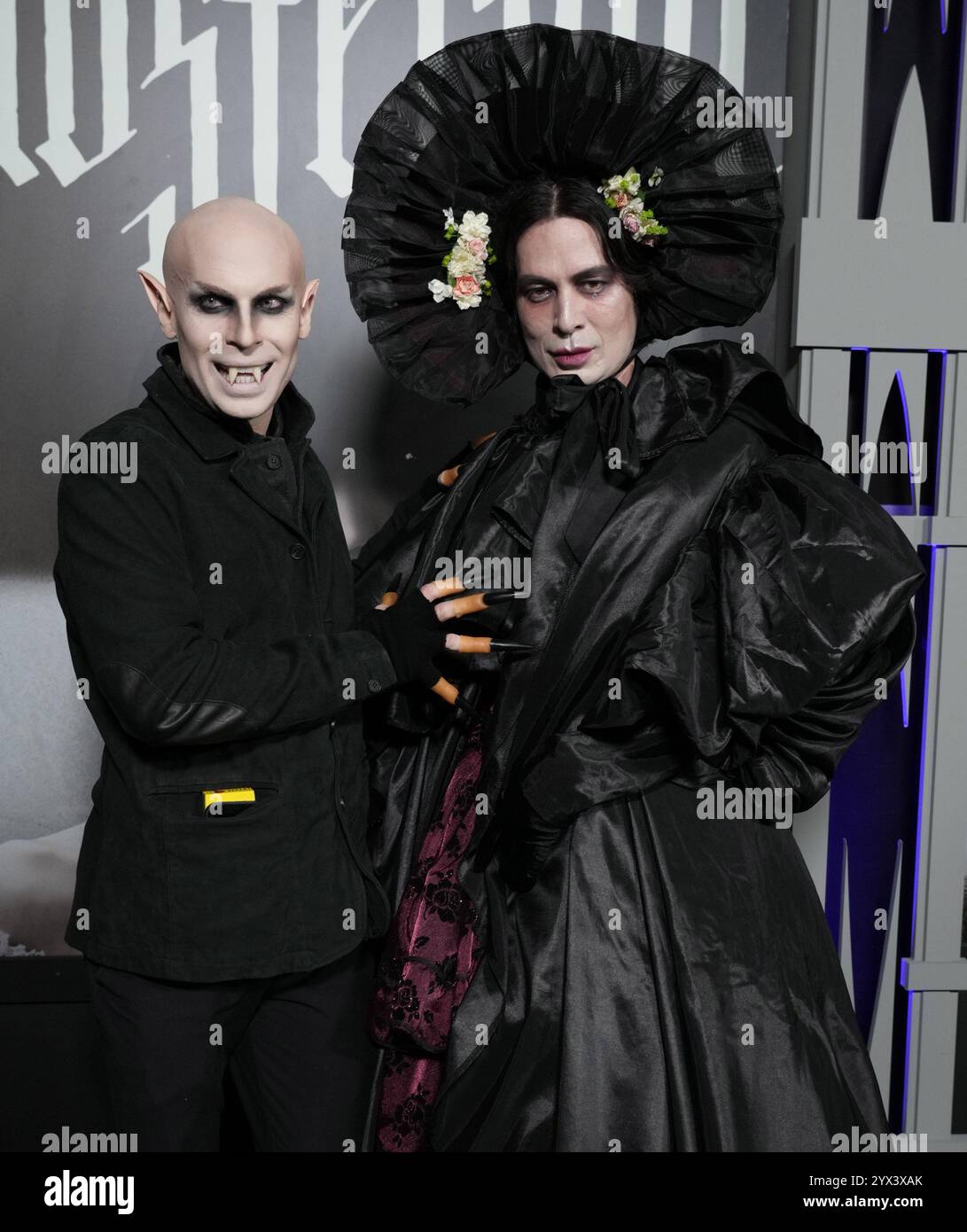 Los Angeles, USA. 12th Dec, 2024. (L-R) Astor Yang and Katya at the