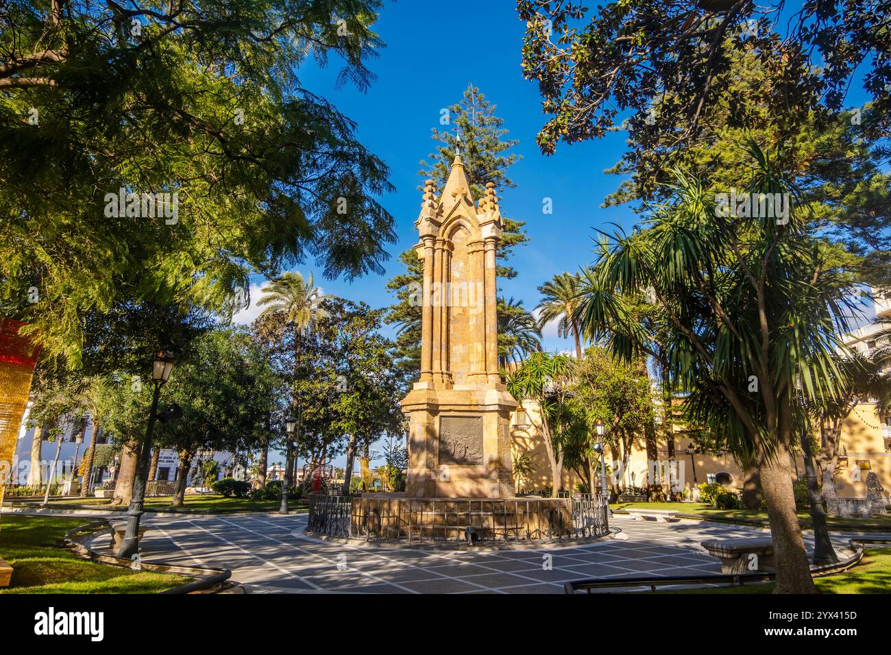 Plaza de Africa in Ceuta in Spain, North Africa Stock Photo - Alamy