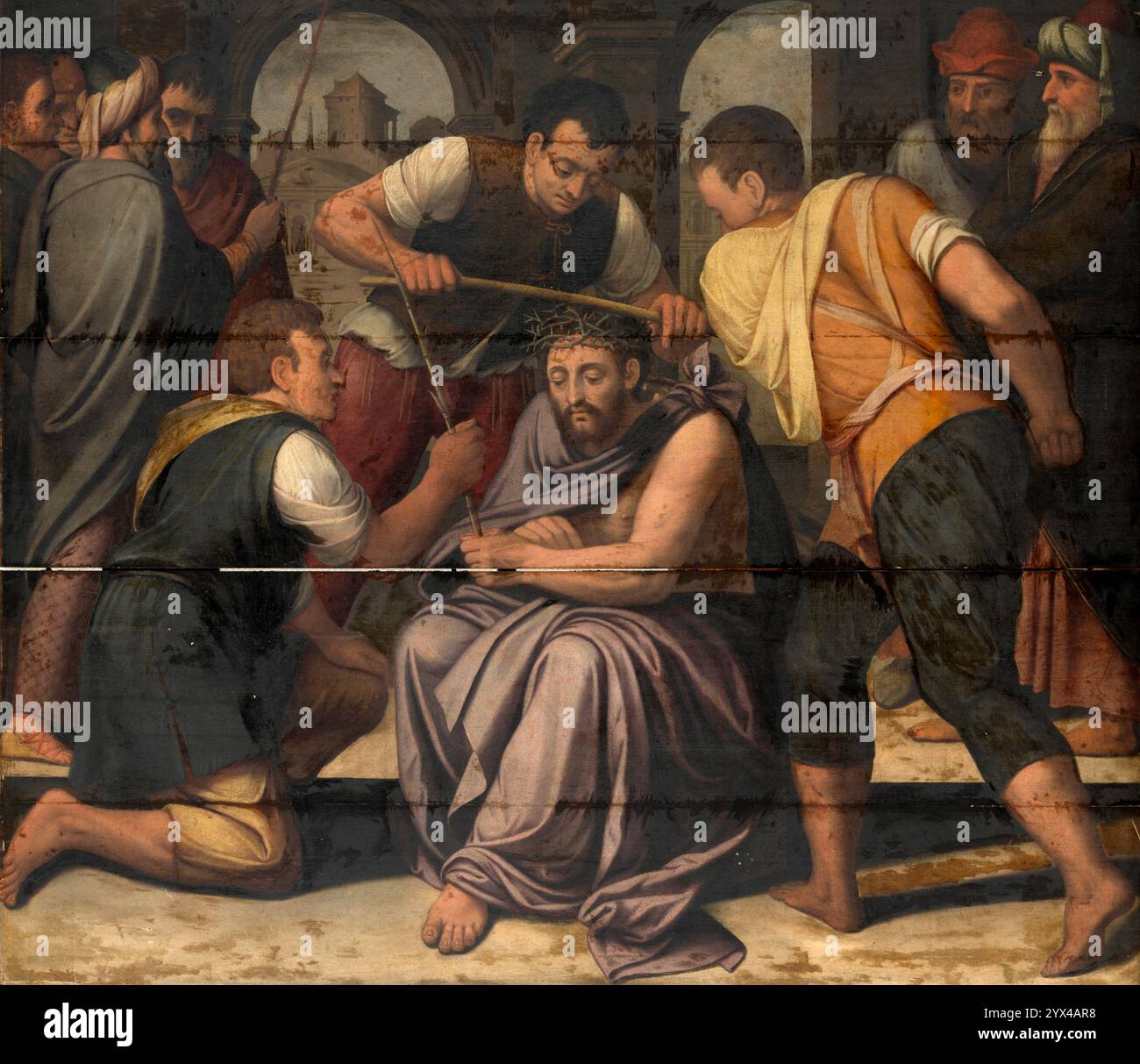 Crowning with Thorns, 1565 Stock Photo - Alamy