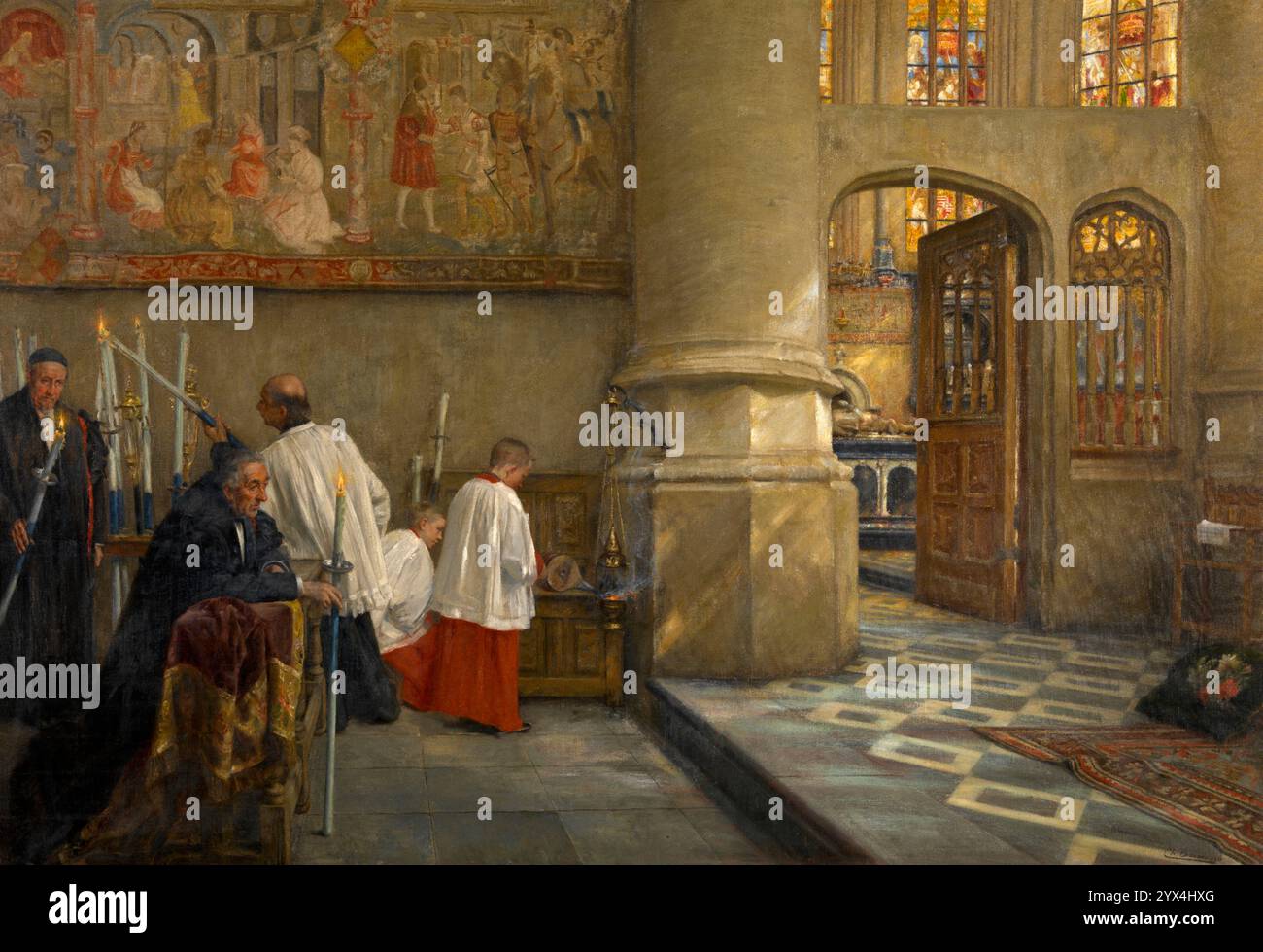 Vor Der Segnung In Der Hoogstraten Kirche Charles Boom main image 0