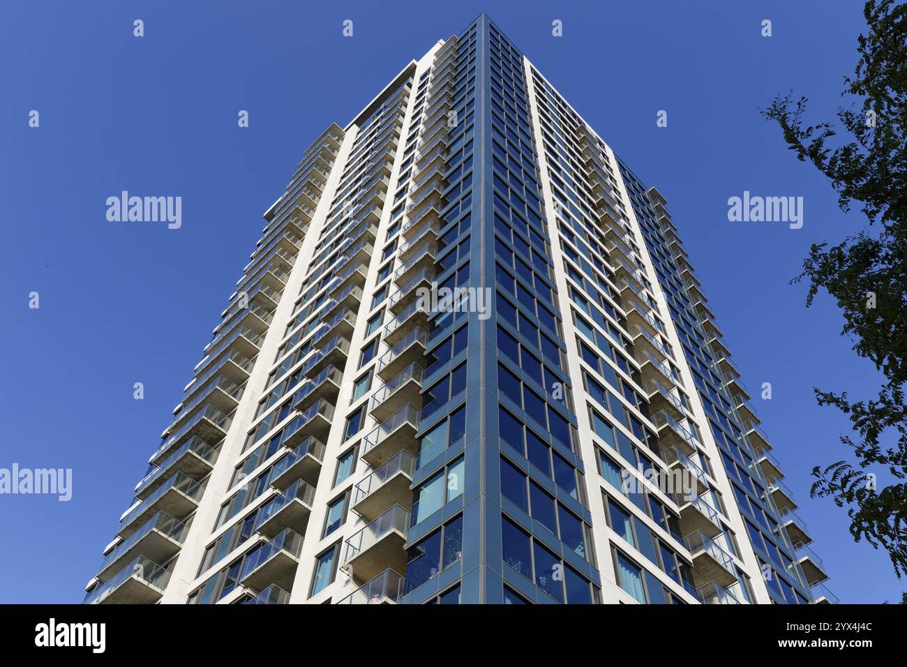Stunning High Rise Apartment Building Architectural Style image