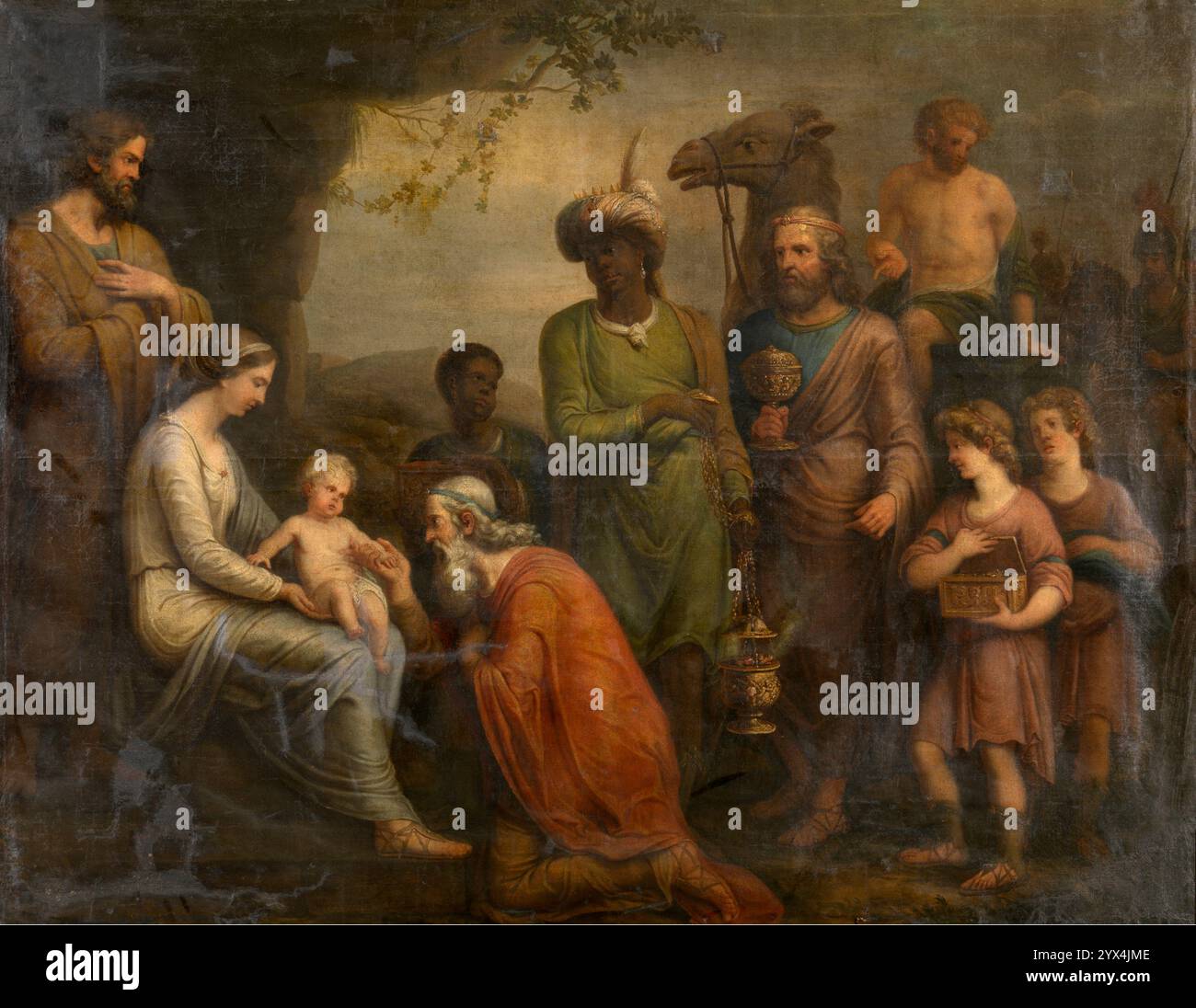 The Adoration of the Magi, 1788 Stock Photo - Alamy