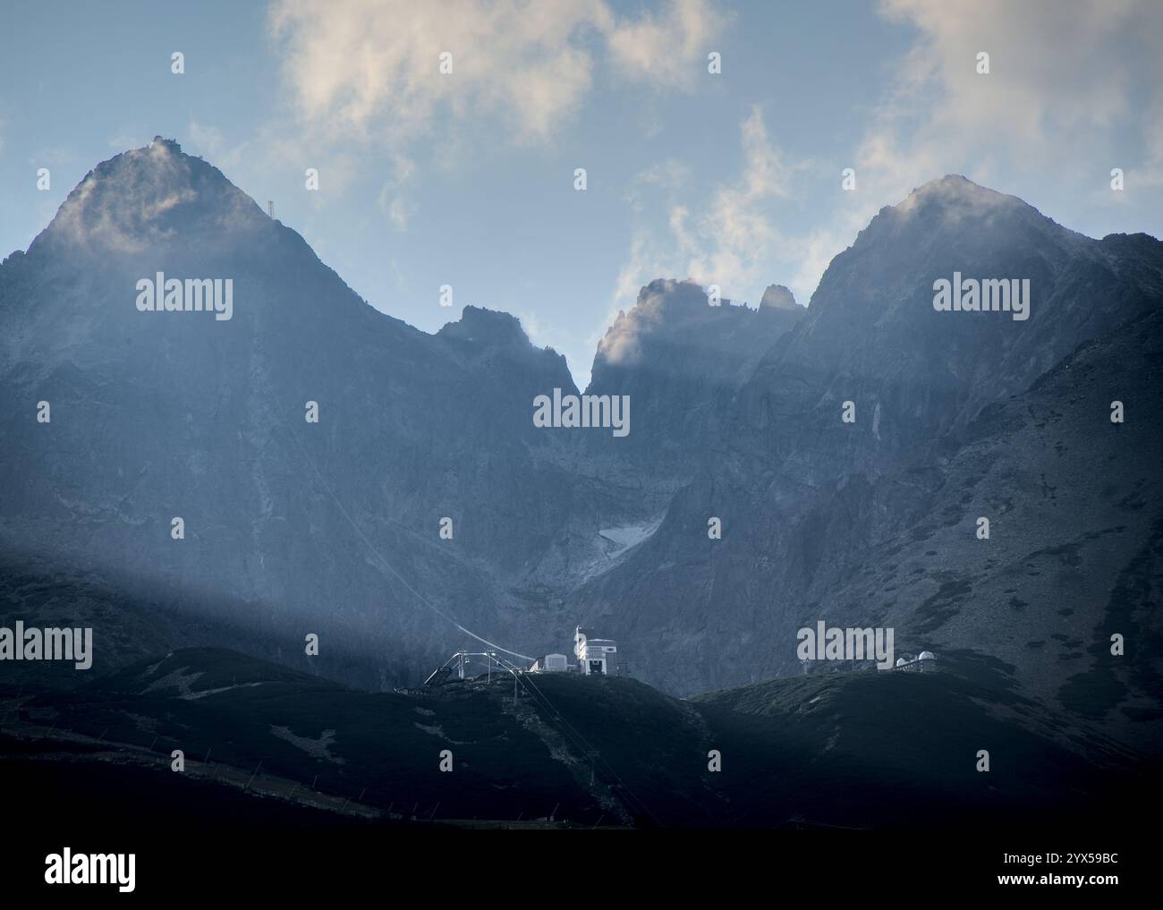 Surrounded by majestic peaks hi-res stock photography and images - Alamy