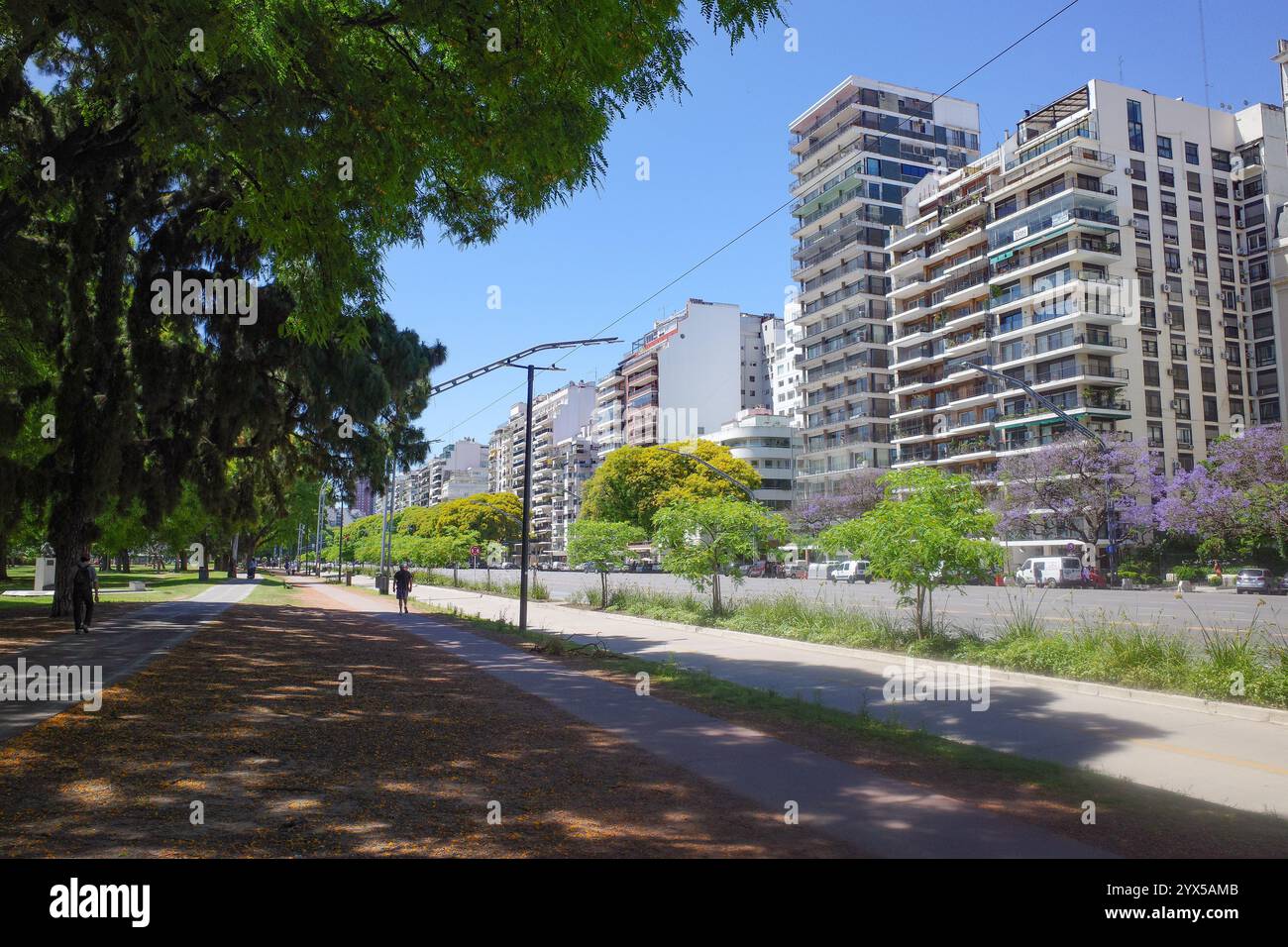 Buenos Aires, Argentina - 20 Nov, 2024: Springtime views in Plaza ...
