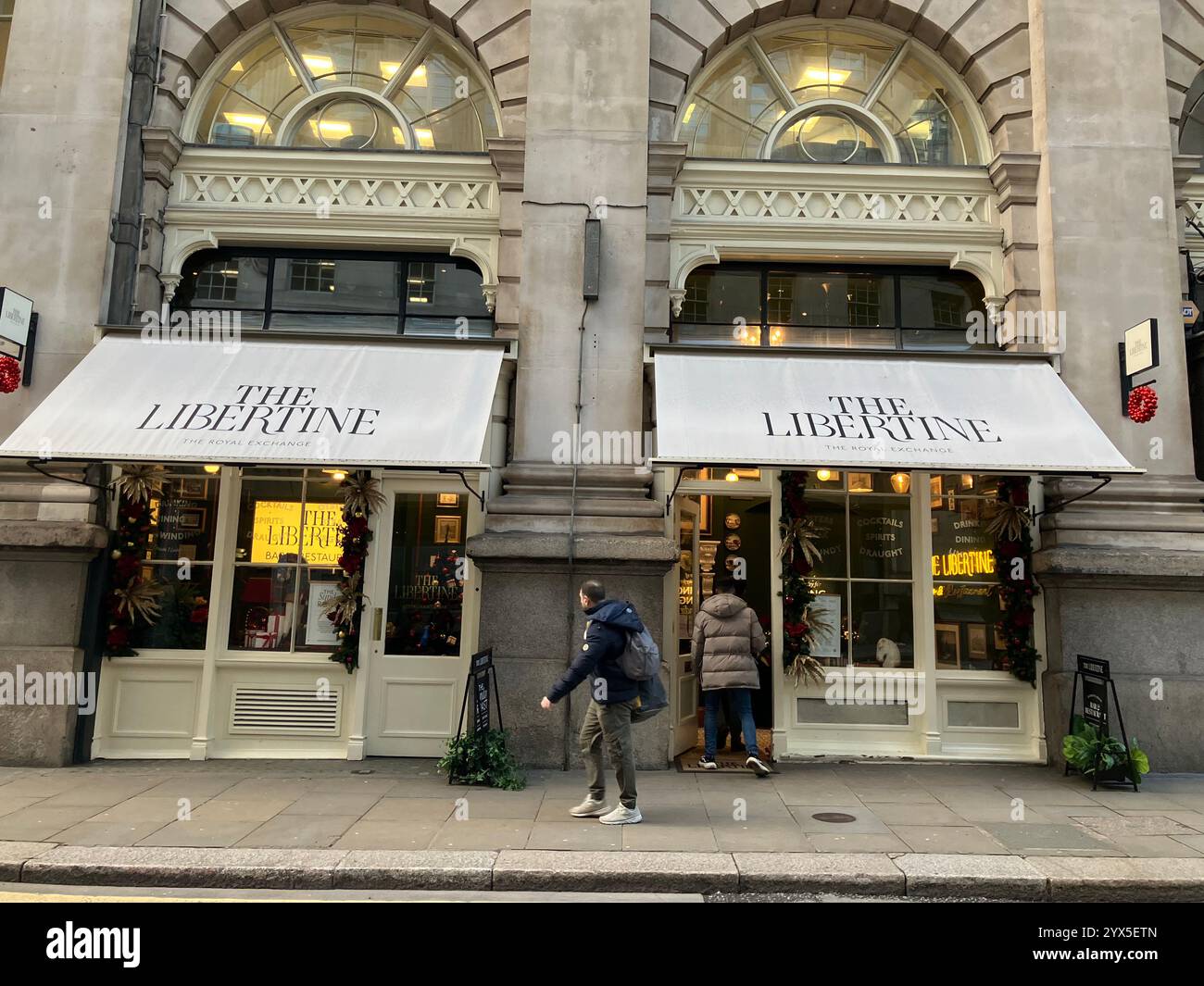 The Libertine restaurant in the heart of the City of London moments ...