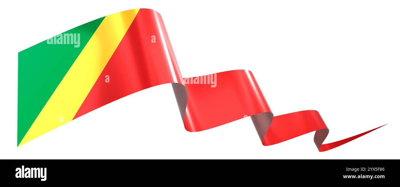 Flag congo render republic Cut Out Stock Images & Pictures - Alamy