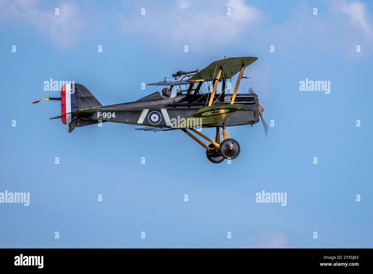 Royal Aircraft Factory S.E.5a, airborne at the Best of British Air Show ...