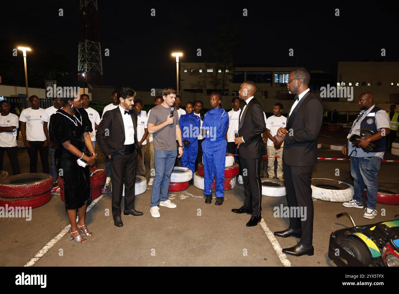 VERSTAPPEN Max, Red Bull Racing, FIA Formula 1, community service with ...