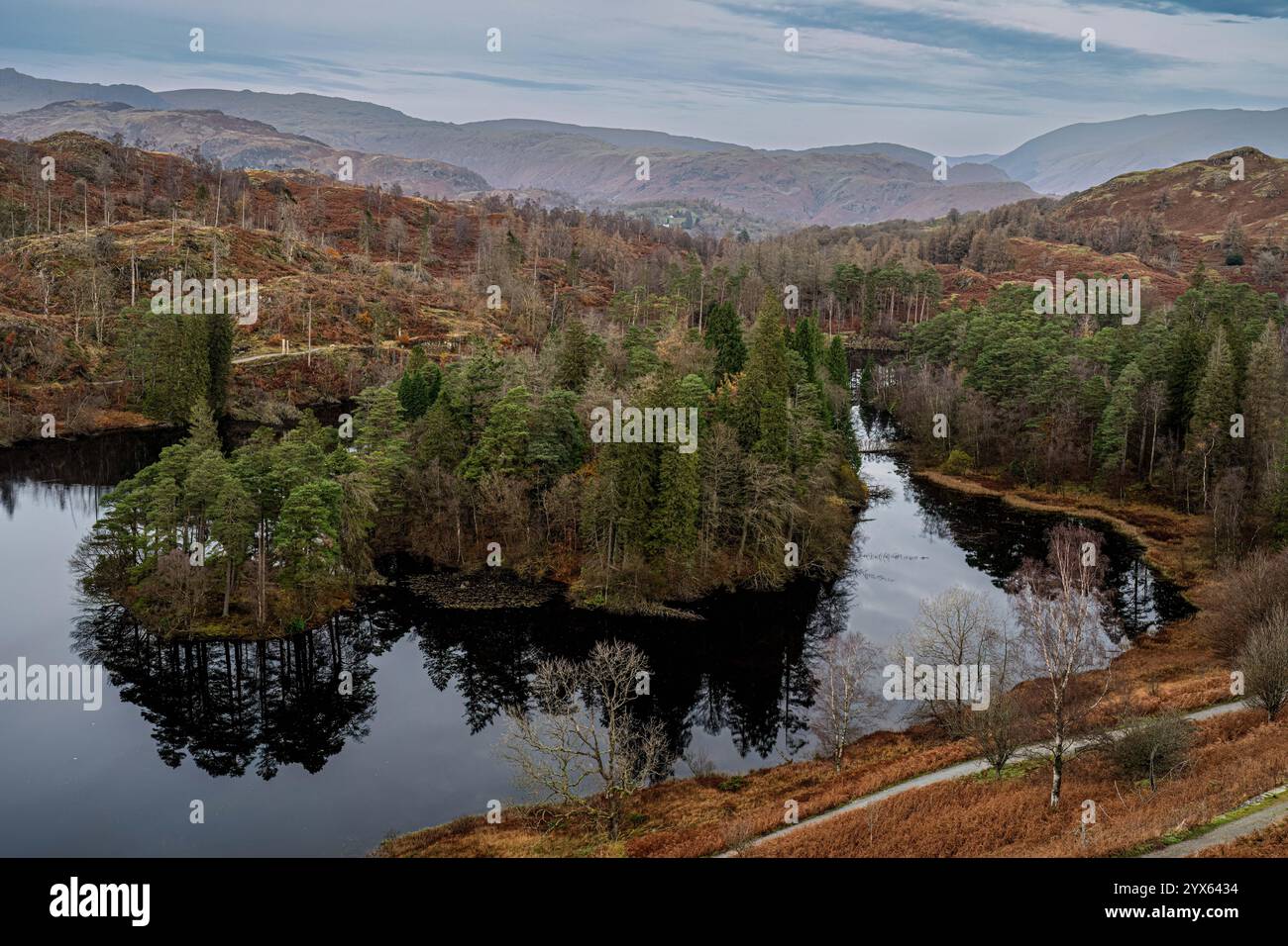 Howse Tarn Tarn hows circular walk hi-res stock photography and images - Alamy