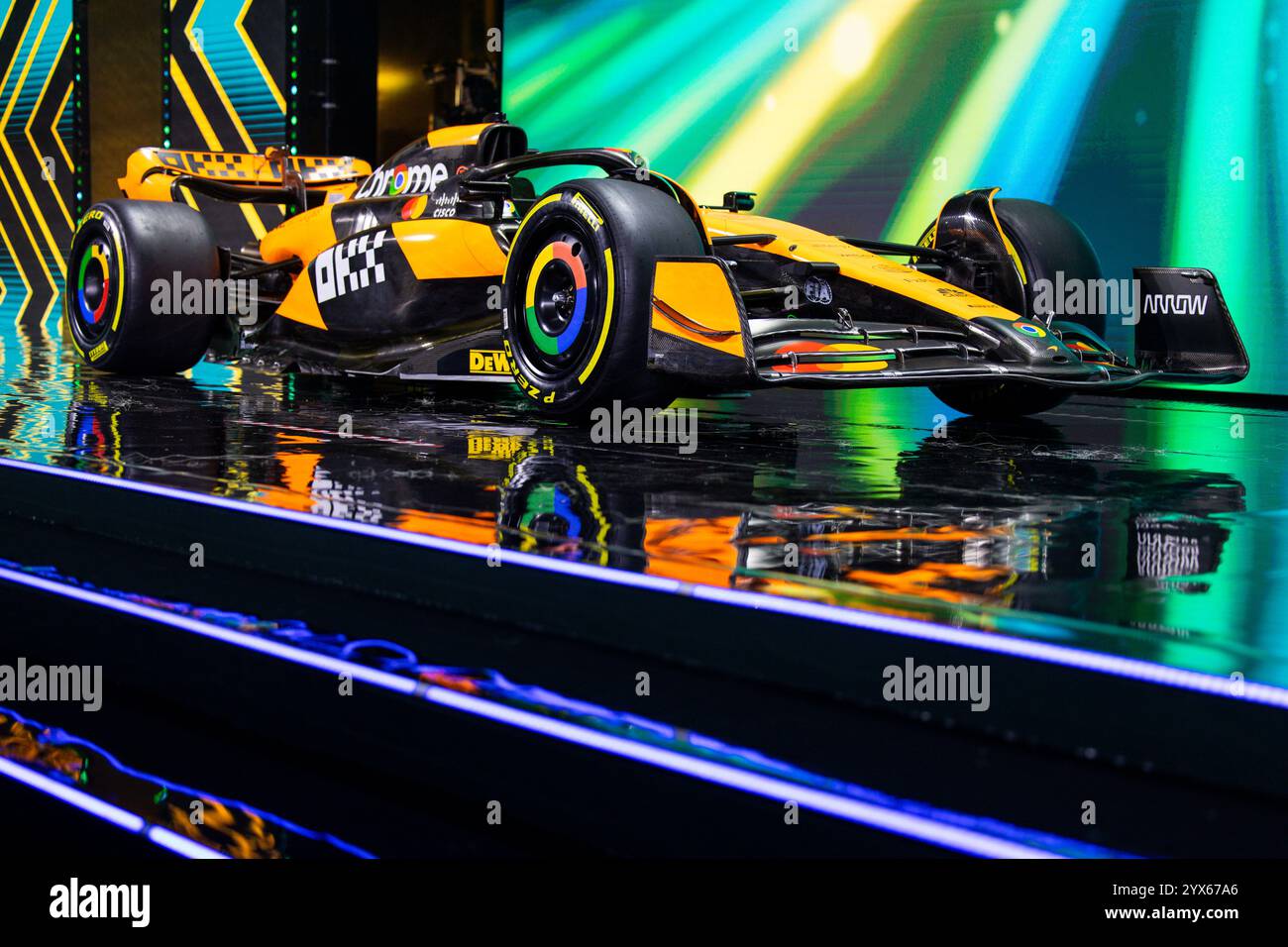 Kigali, Rwanda. 13th Dec, 2024. McLaren during the 2024 FIA Awards ...