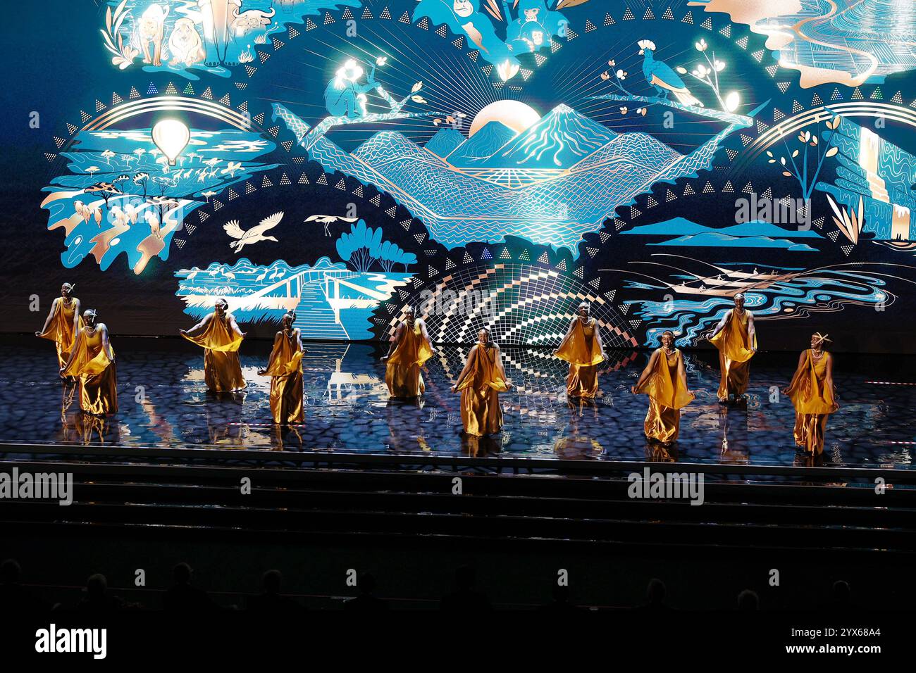 Kigali, Rwanda. 13th Dec, 2024. show during the 2024 FIA Awards ...